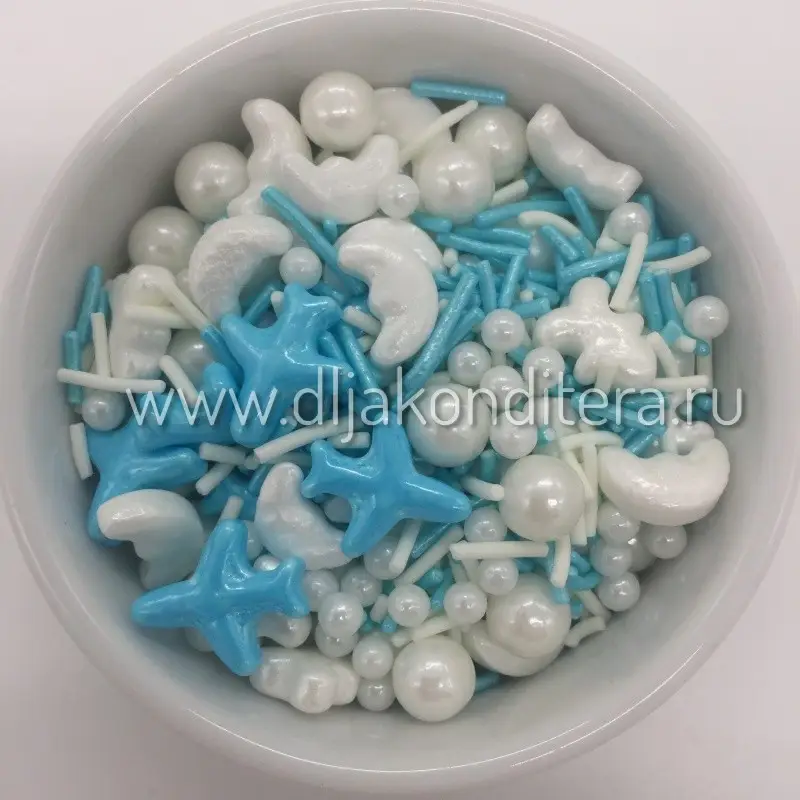 Посыпки "Романтика Неба" микс 3D 50гр