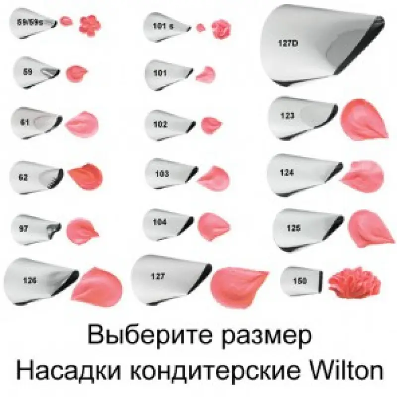 Фото #1 товара Насадка Wilton №127D