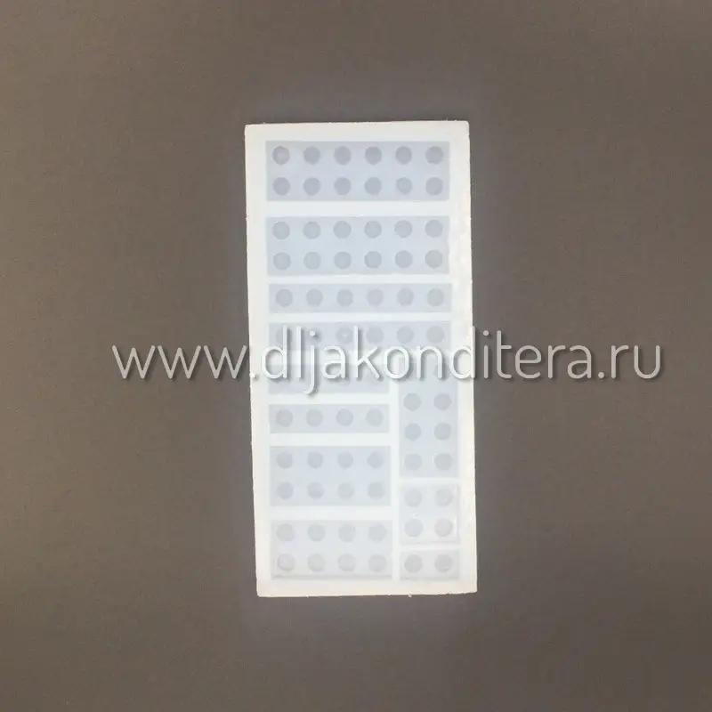 Фото #1 товара Силиконовая форма Лего 11 ячеек 12,5*6см