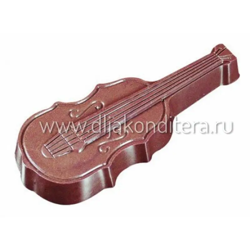 Фото #2 товара  Поликарбонатная форма 3D Скрипка 14*13см