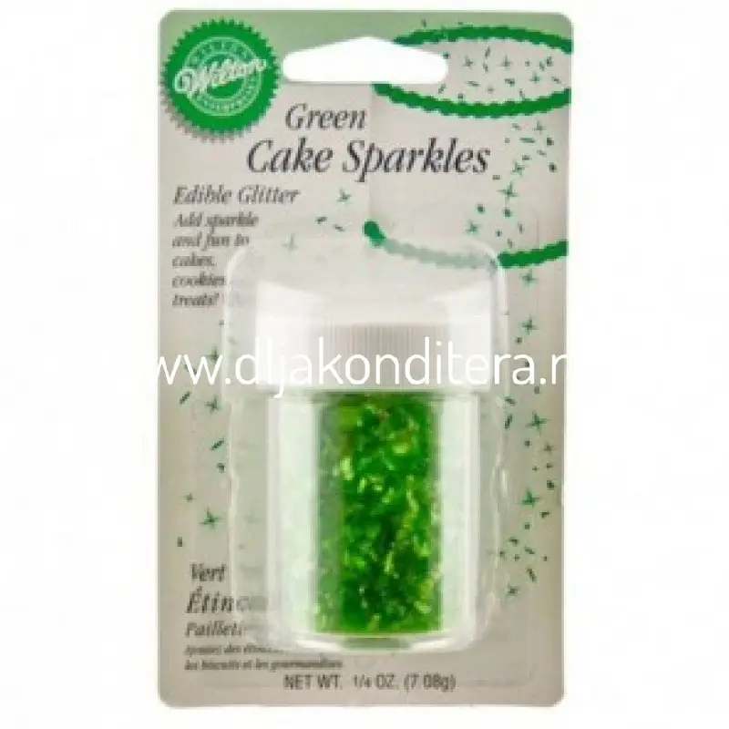 Фото #2 товара Блёстки Wilton 7g Зелёные