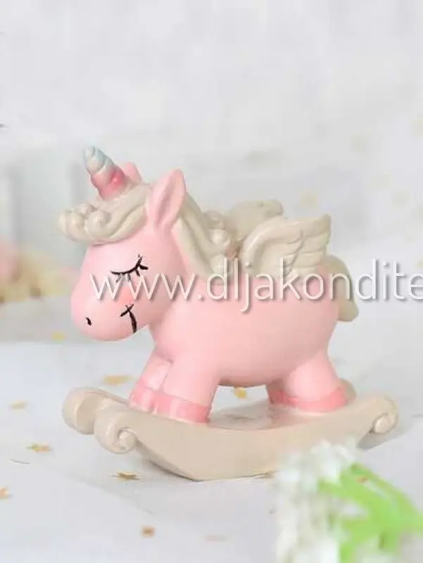 3D силиконовая форма Единорог- Качалка