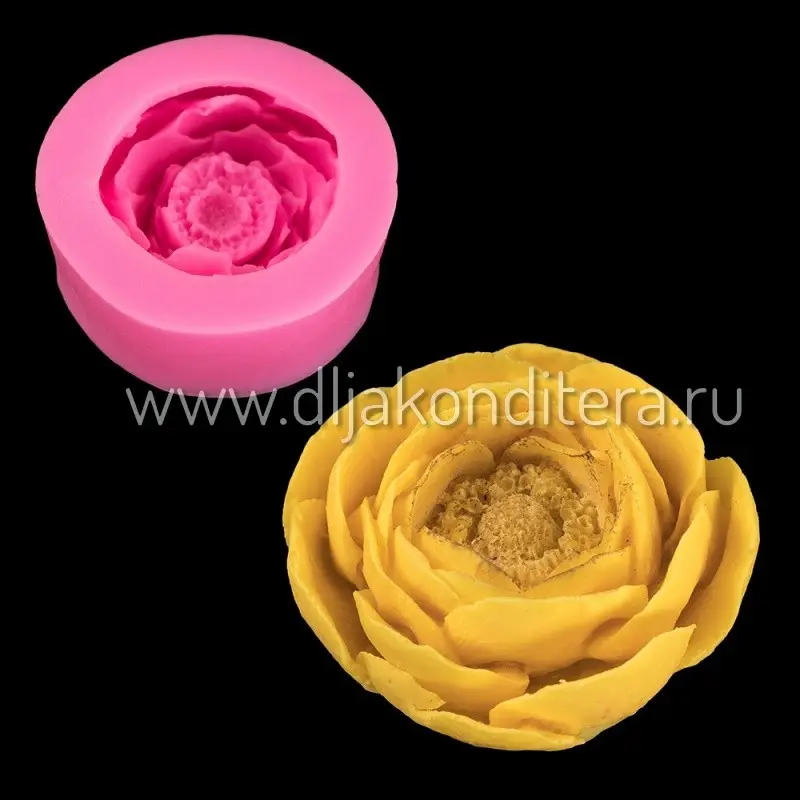 Фото #1 товара 3D молд Лютик d6см
