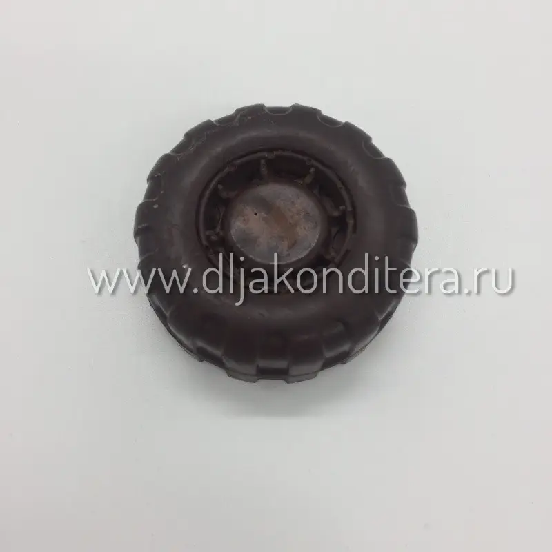 Фото #1 товара 3D силиконовая форма Колесо №1 d5см