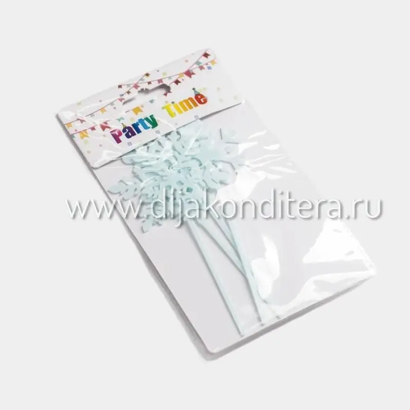 Фото #2 товара Топпер Снежинки