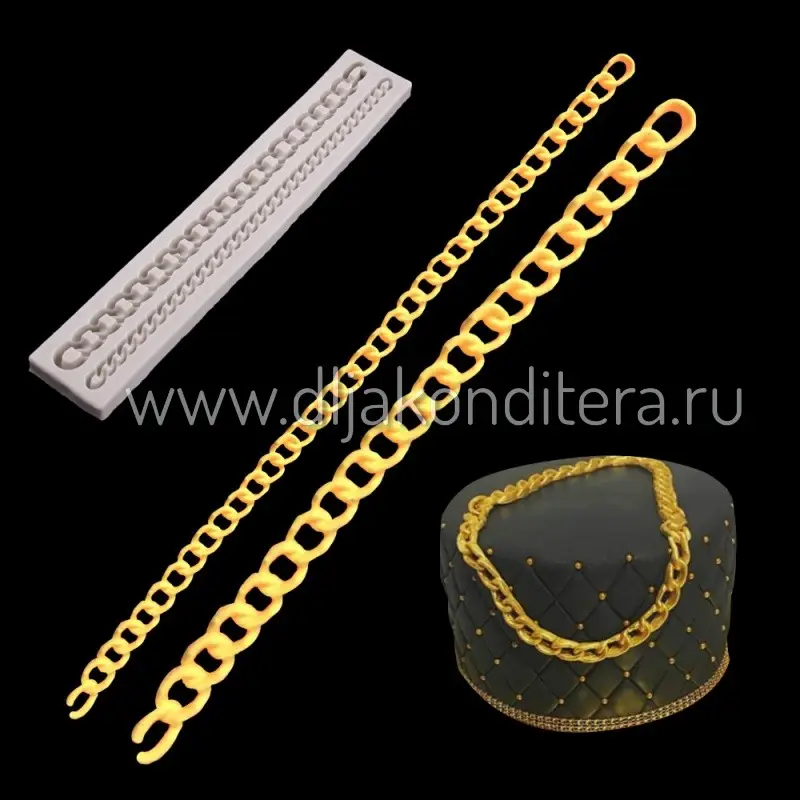 Фото #1 товара Молд Цепочки арт.967 27*4,5см