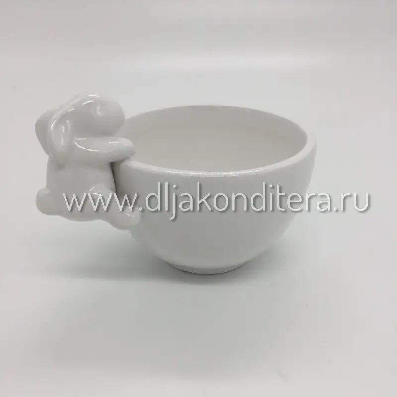 Фото #2 товара Конфетница "Зайка" 13*10*9см