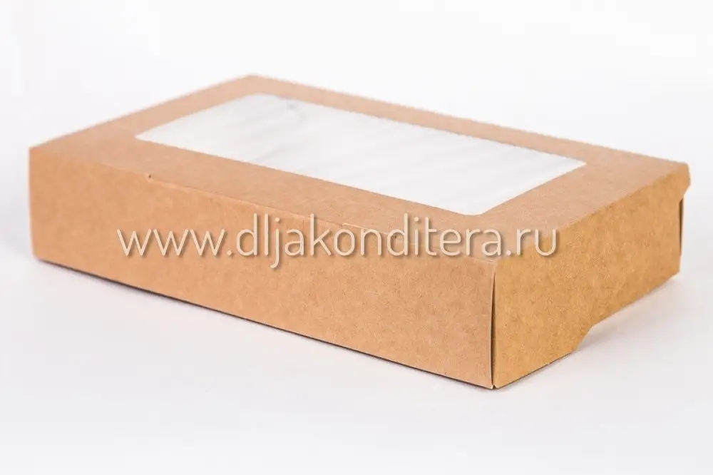 Фото #1 товара Коробка 17*7*4см КРАФТ