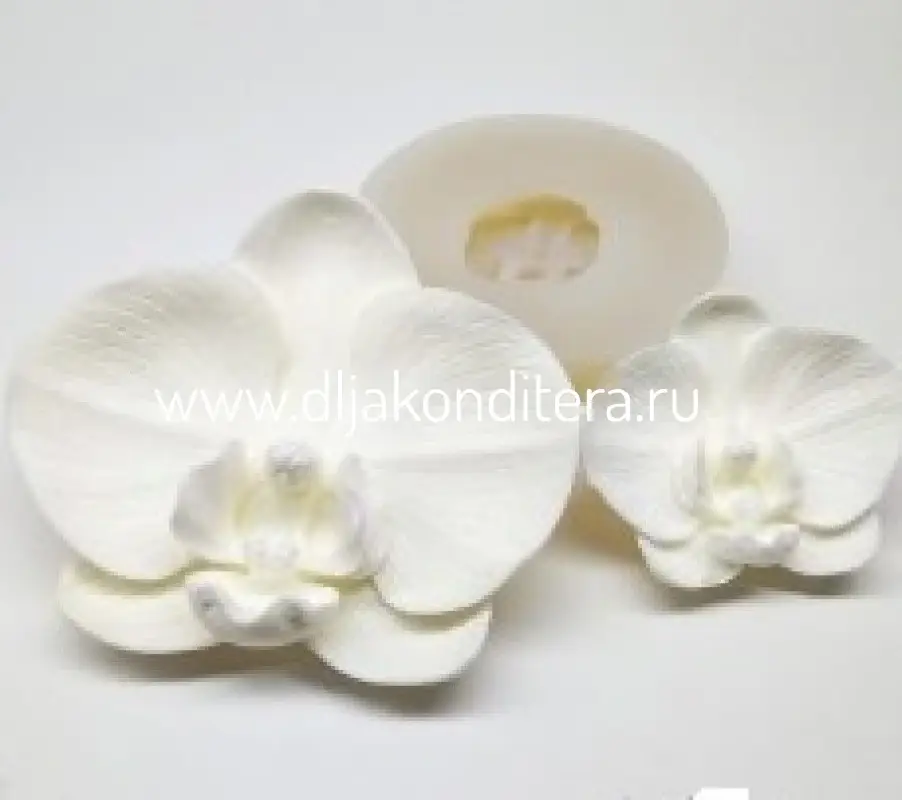 Фото #1 товара 3D молд Орхидея фаленопсис d10см