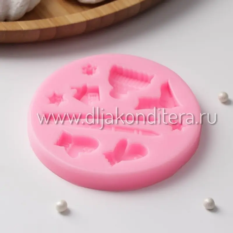 Фото #1 товара Молд Зимний Уют  8*8*1см 
