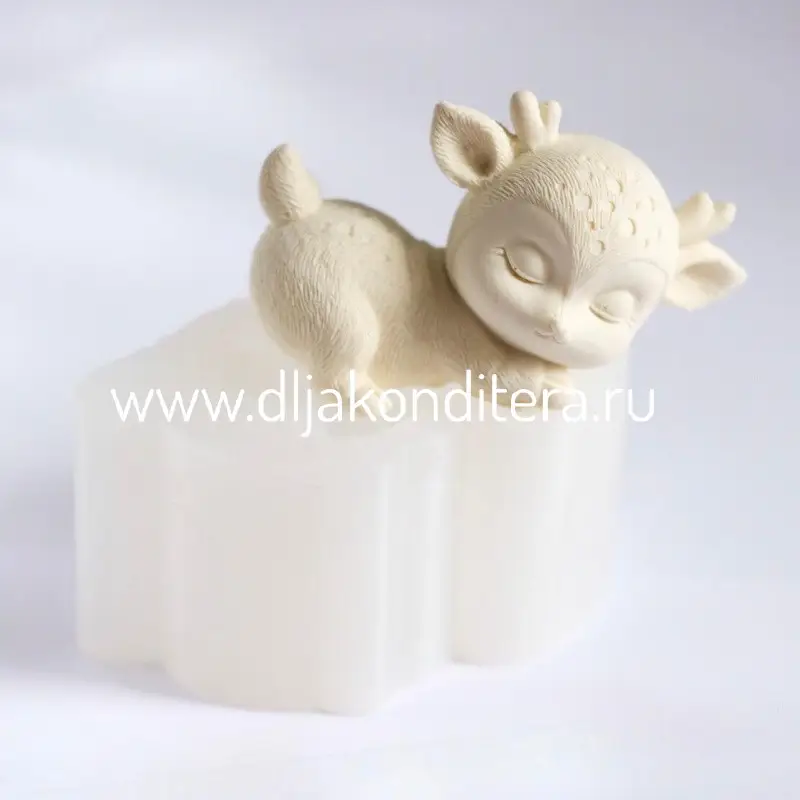 Фото #1 товара 3D силиконовая форма Олененок №3