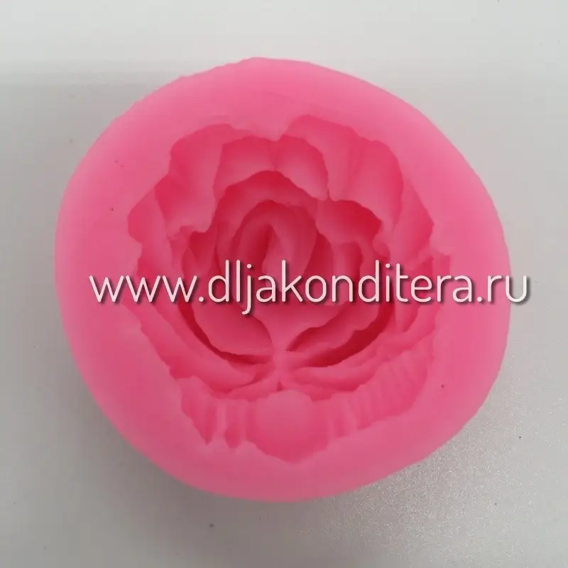 Фото #1 товара 3D молд Роза №46 d4,5см