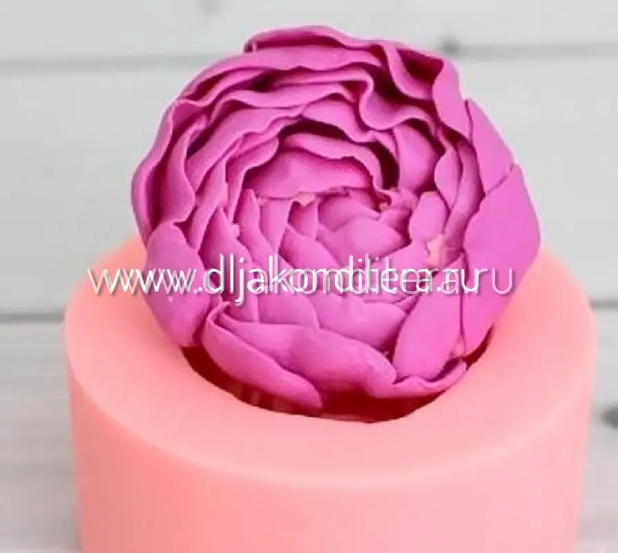 Фото #1 товара 3D молд Пион №44 d6,5см