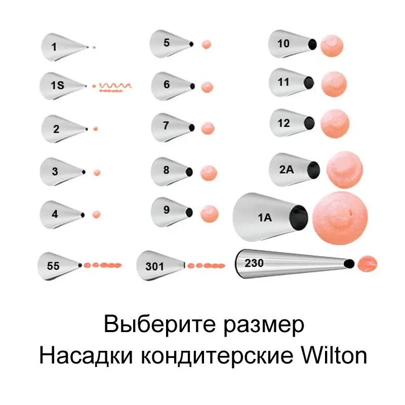 Фото #1 товара Насадка Wilton №8