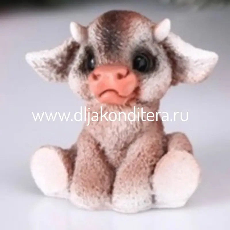 Фото #1 товара 3D силиконовая форма Бычок