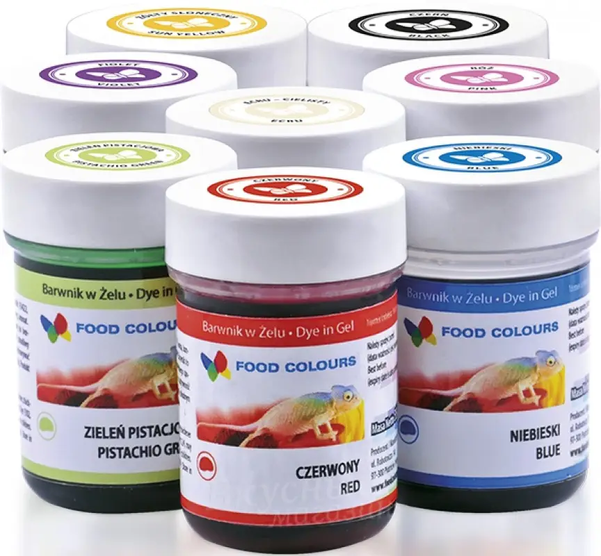 Фото #2 товара  набор красителей Food colours 35гр*8 